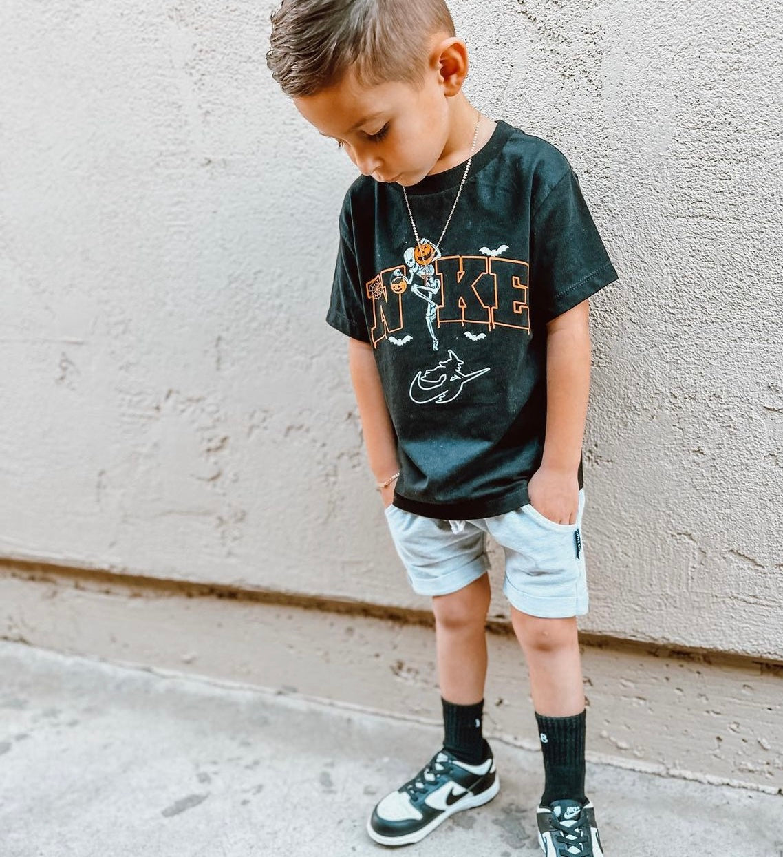 Skeleton pumpkin TEE