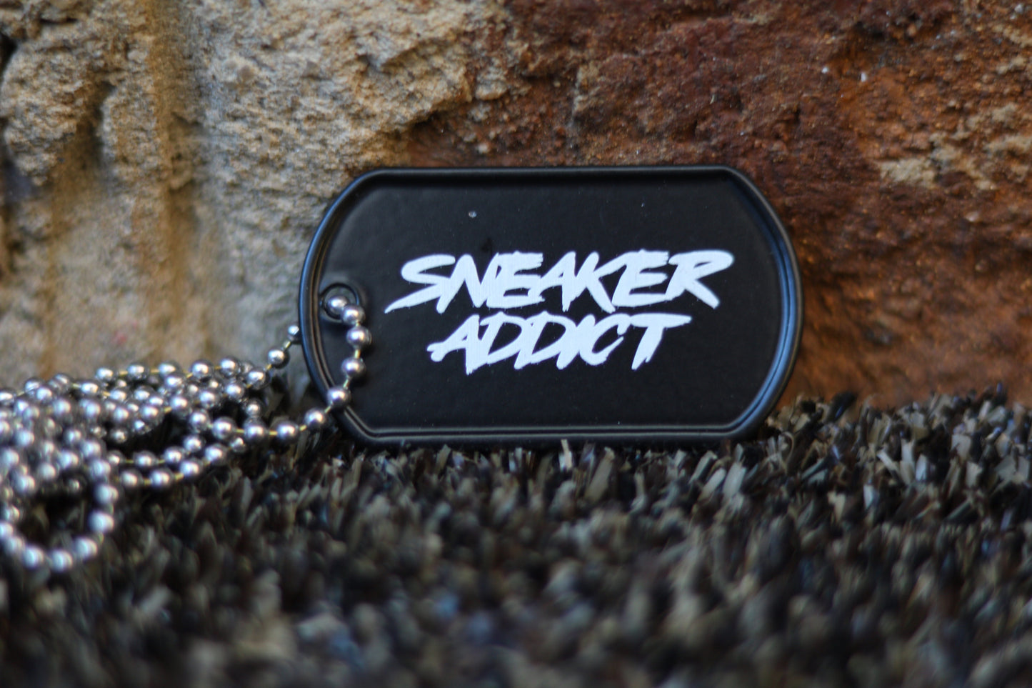Sneaker Addict Dog Tag