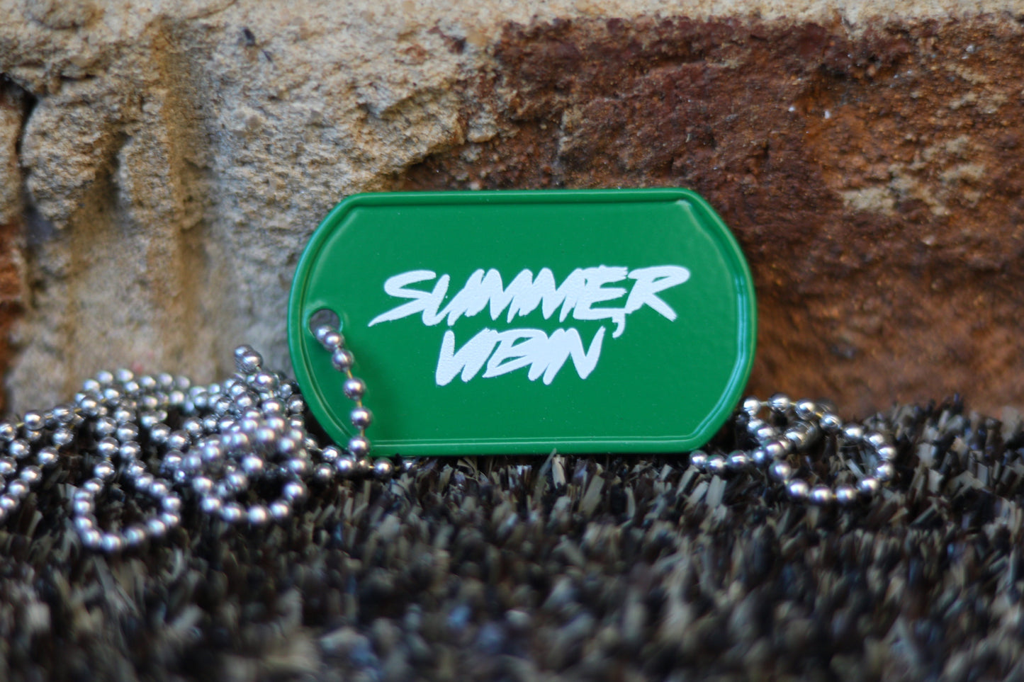 Summer Vibin’ Dog Tag