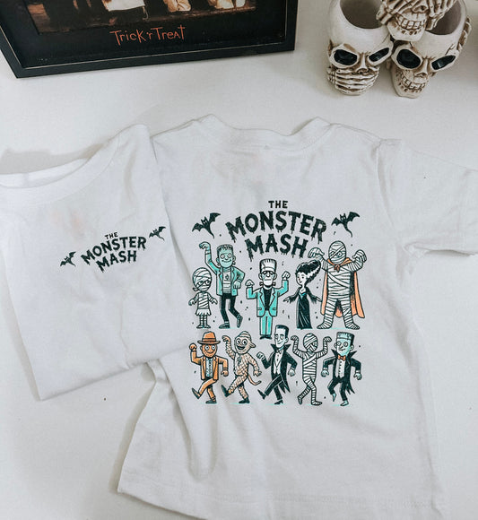 Monster Mash Tee (front pocket & back)