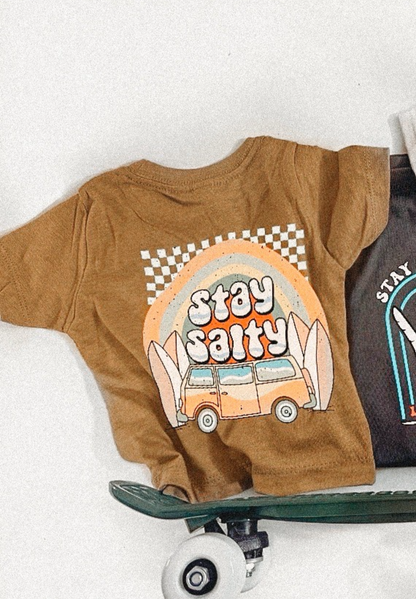 Stay Salty Retro (front pocket and full back)