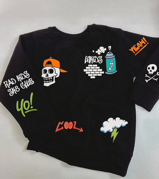 Rad Graffiti Sweatshirt