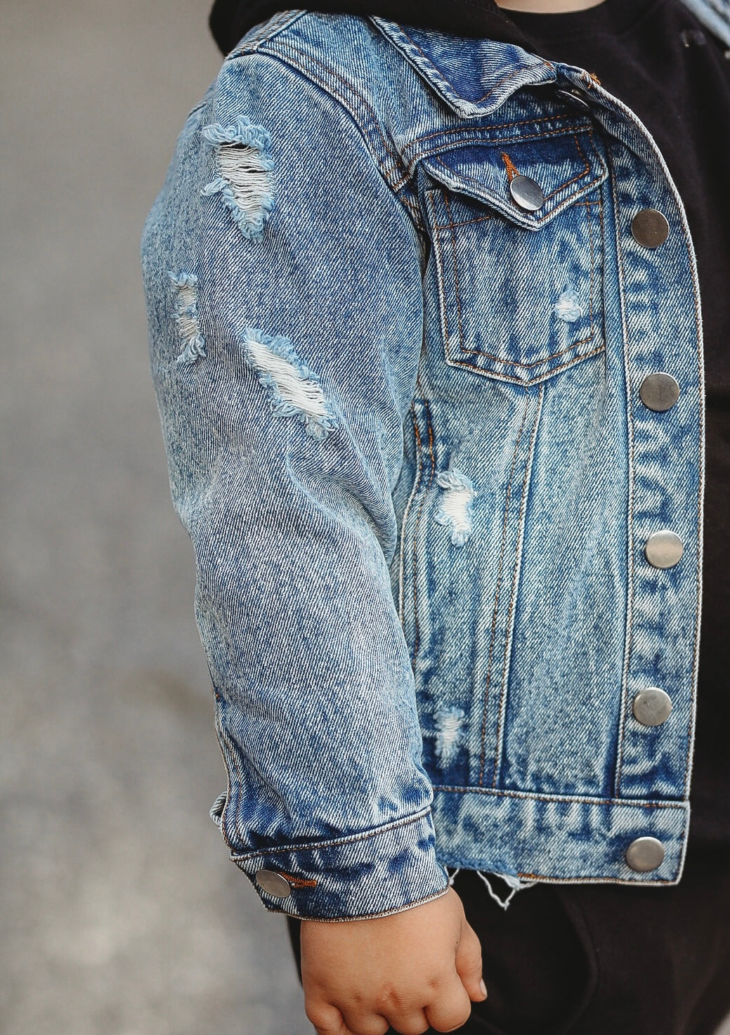 RTS Denim Acid Wash Jacket