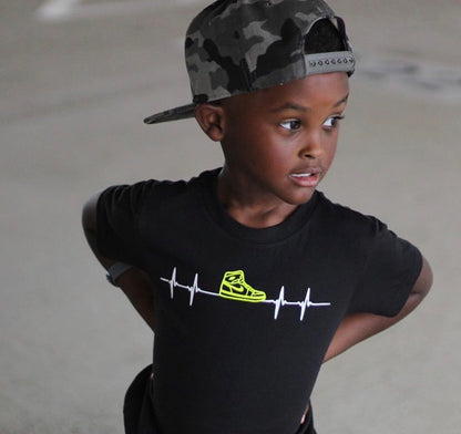 Customizable Sneaker HeartBeat Tee