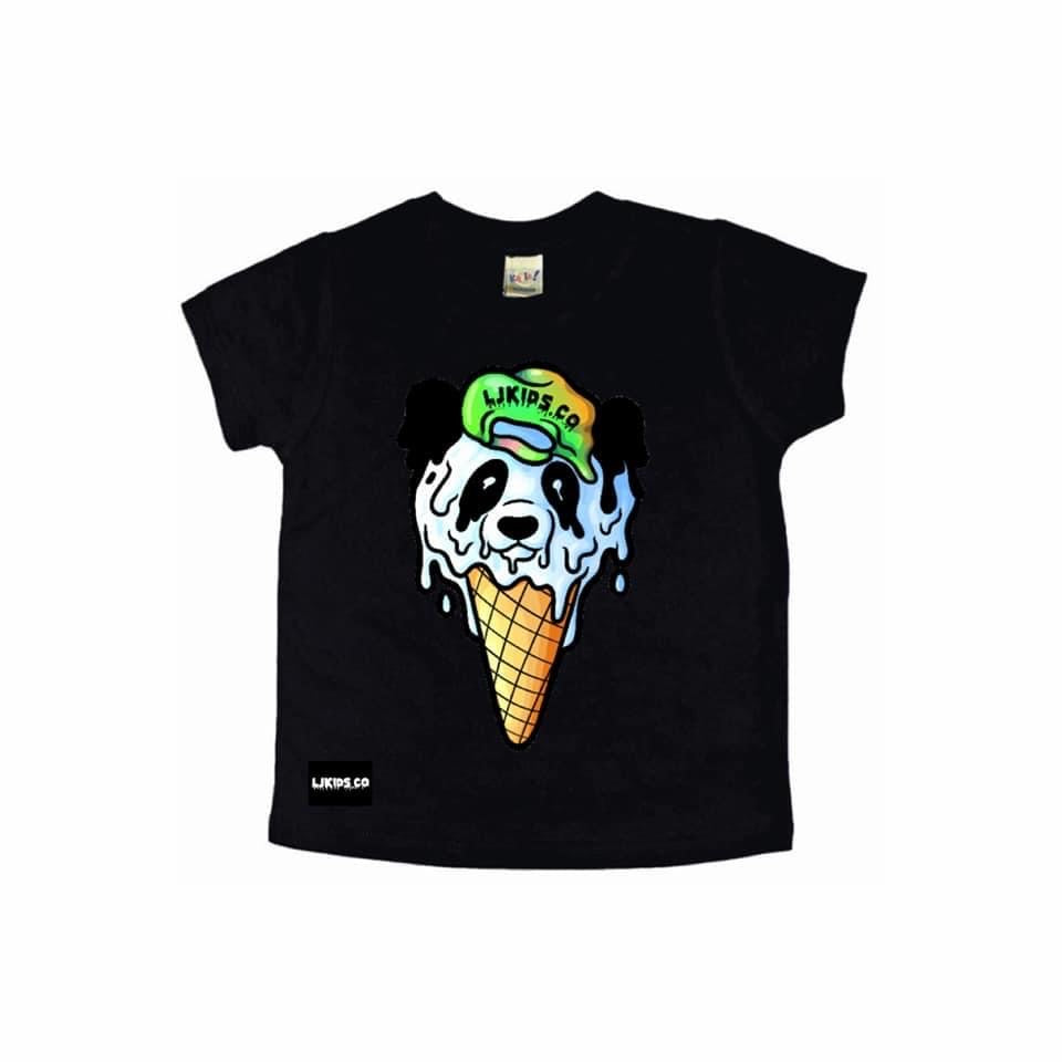 Ice Cream Drip Logo Tee