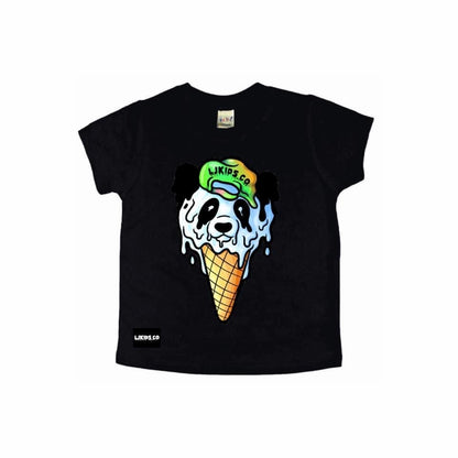Ice Cream Drip Logo Tee