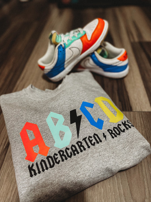 ABCD Kindergarten Rocks