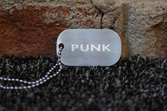 PUNK Diamond Engraved Chain