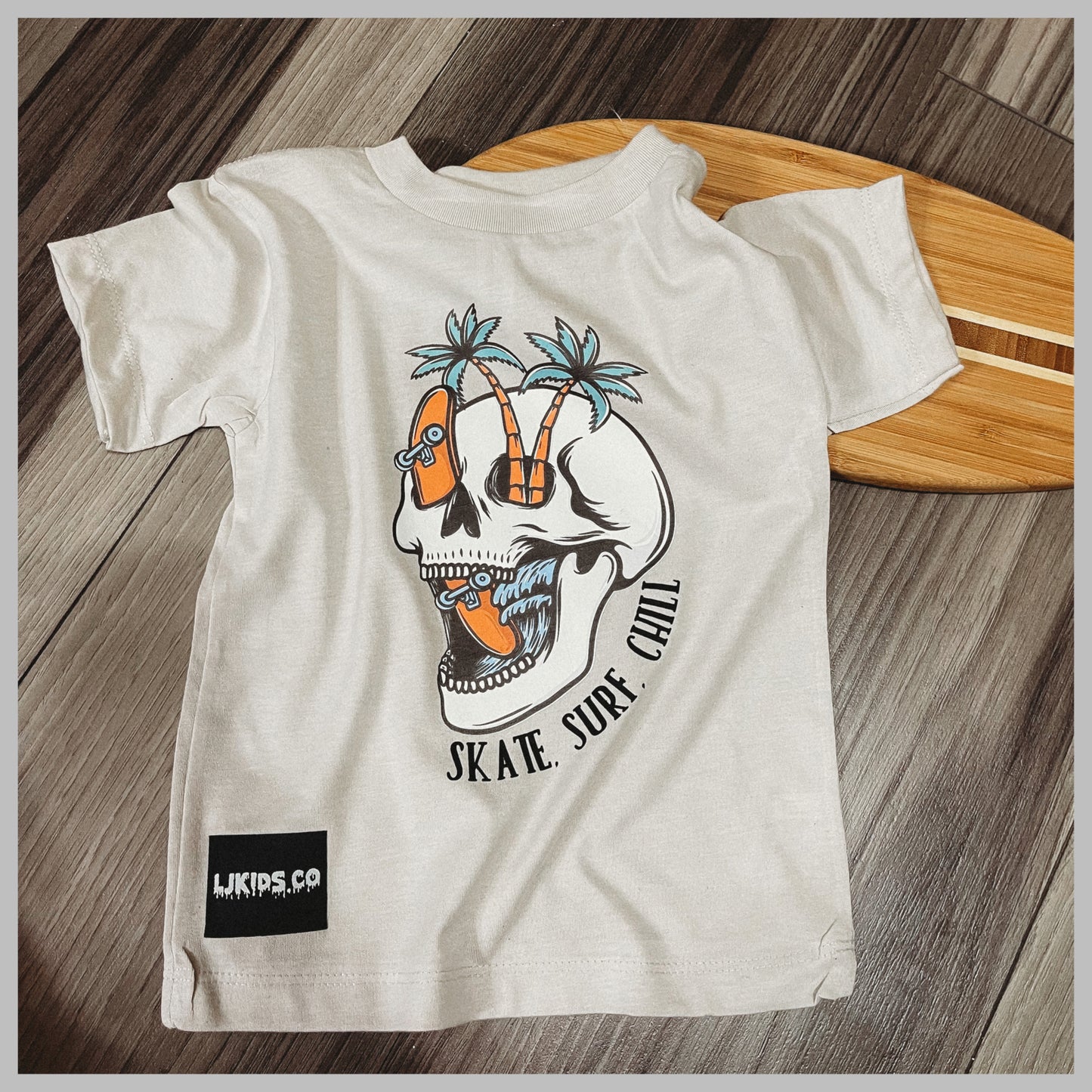 Skate, Surf, Chill Tee