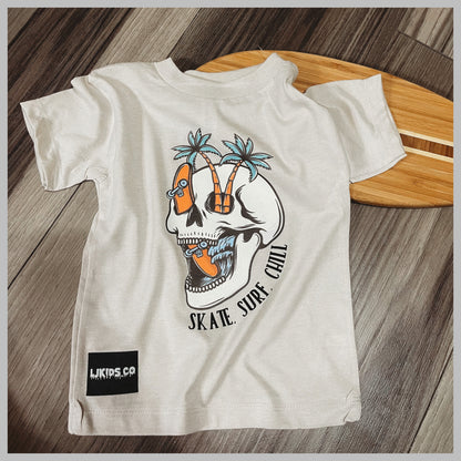 Skate, Surf, Chill Tee