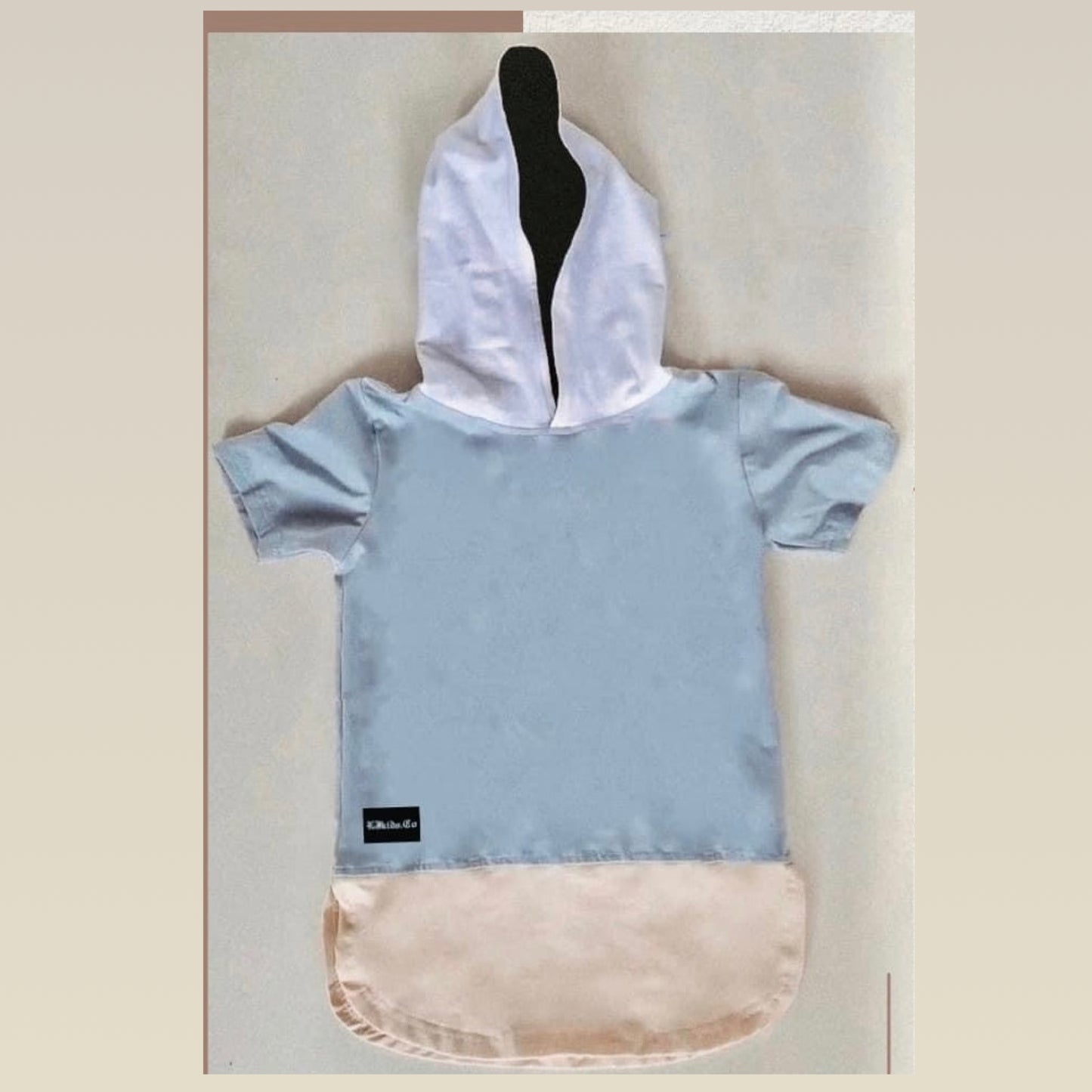 3 Tone Hooded Tee