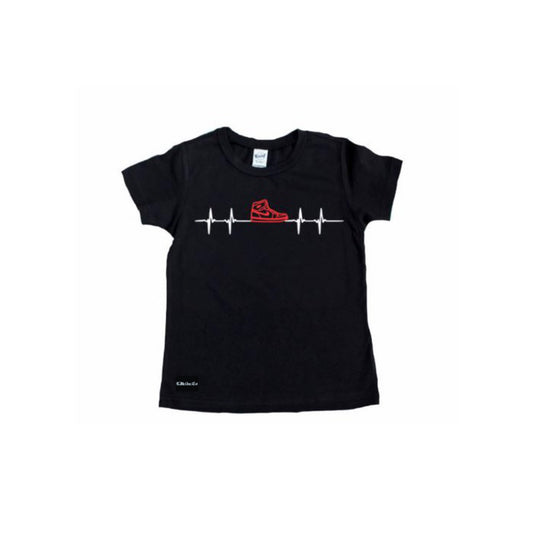 Customizable Sneaker HeartBeat Tee