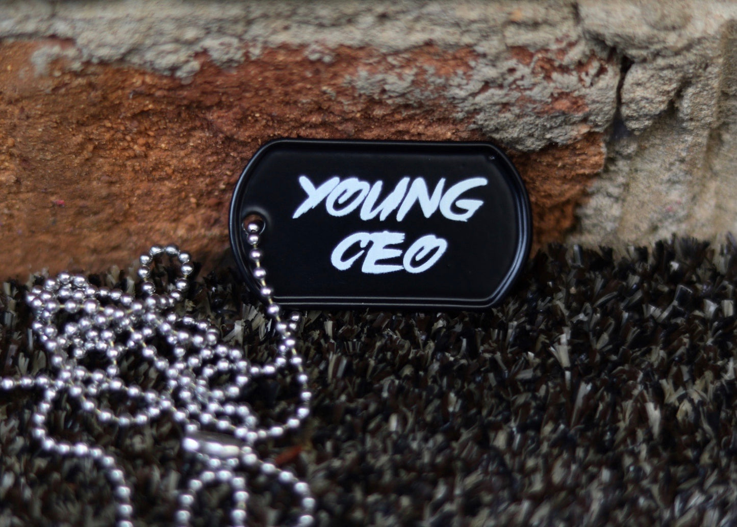 YOUNG CEO Dog Tag