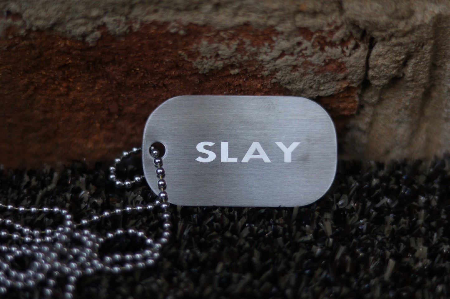 SLAY Diamond Engraved Chain